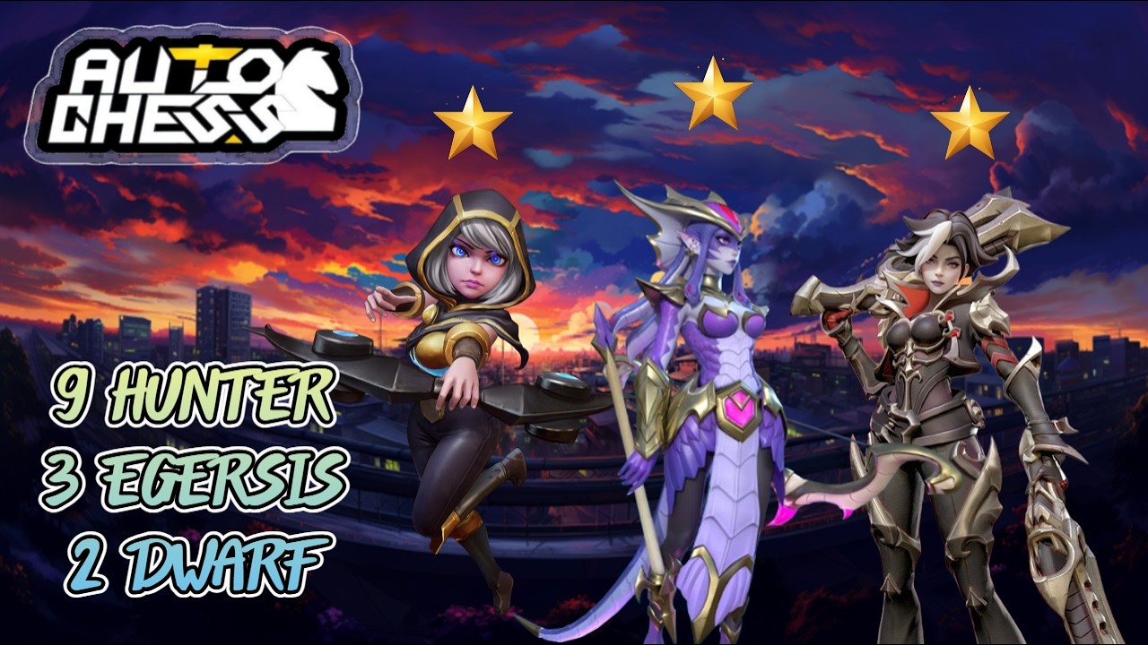 HUNTER PARADE IS BACK !! S35 - AUTO CHESS Indonesia