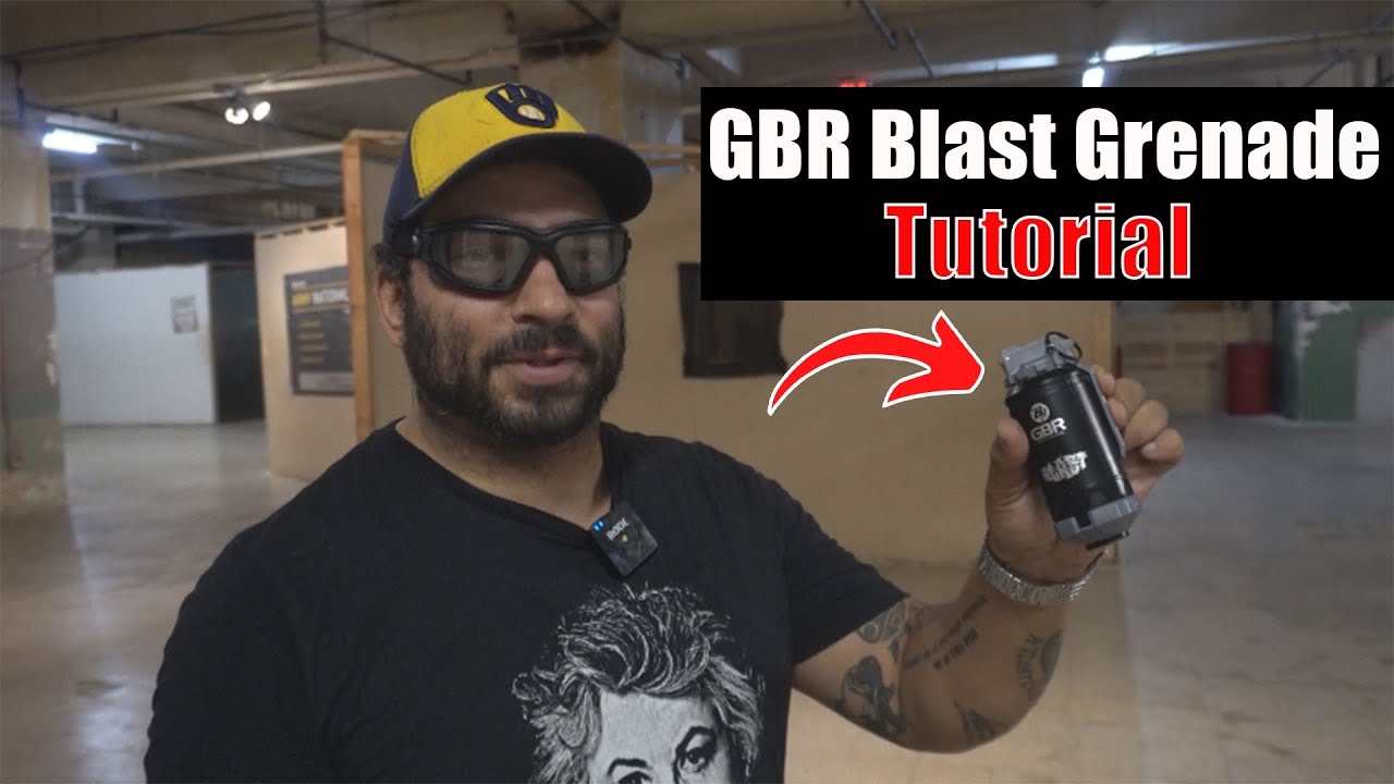 Is This The Best Reusable and Affordable Airsoft Grenade? - How To Use The GBR Blast Grenade