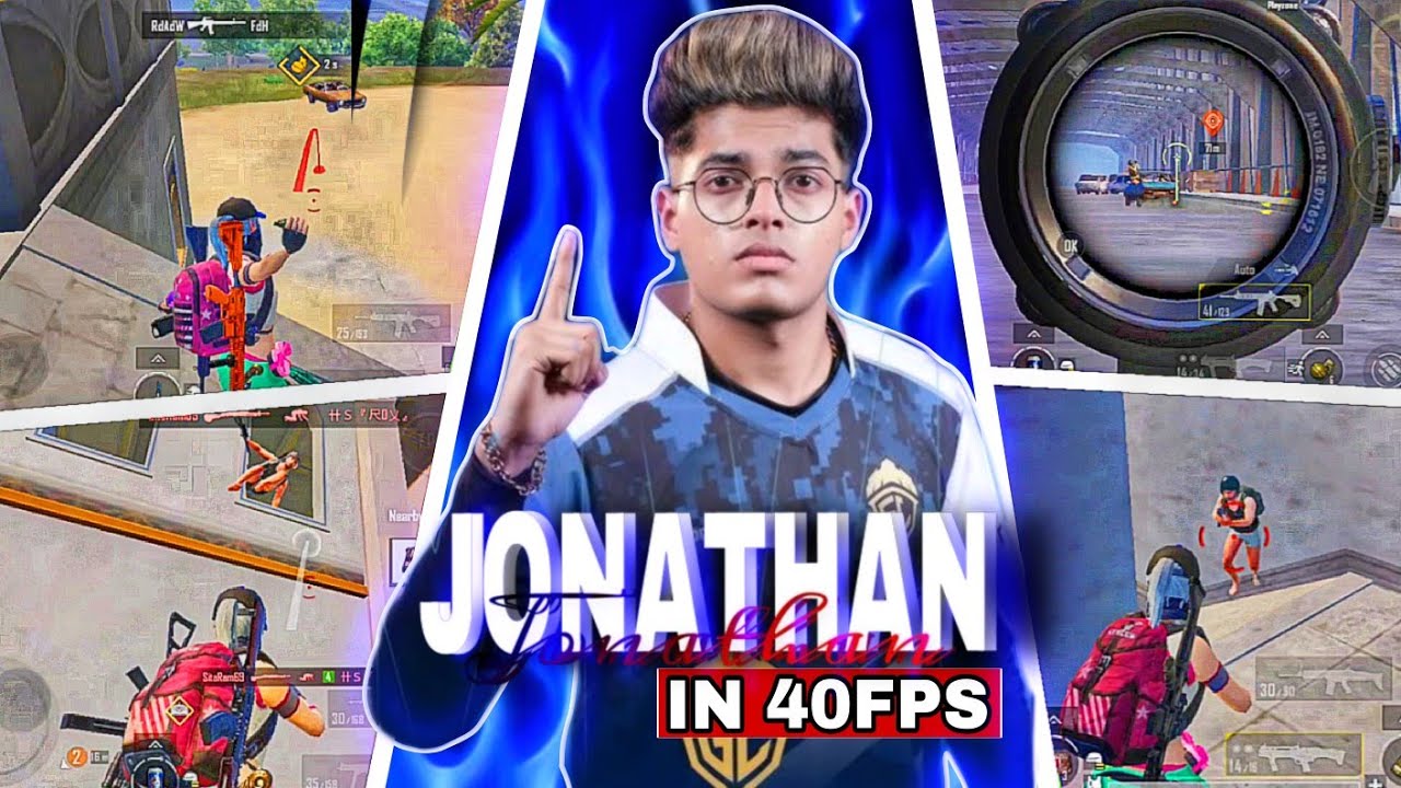 I became JONATHAN GAMING  in 40fps 🔥