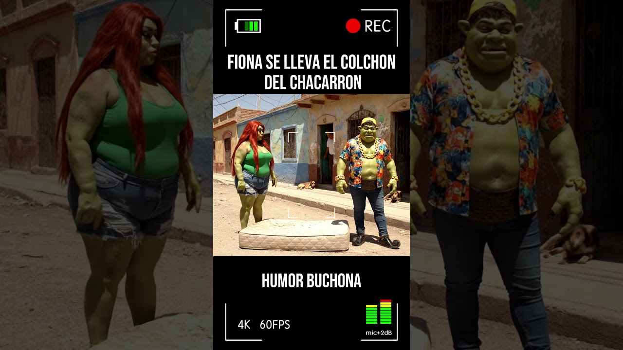 Fiona se lleva el colchon del chacarron 🤣 #risas #humor #fyp #shortvideo