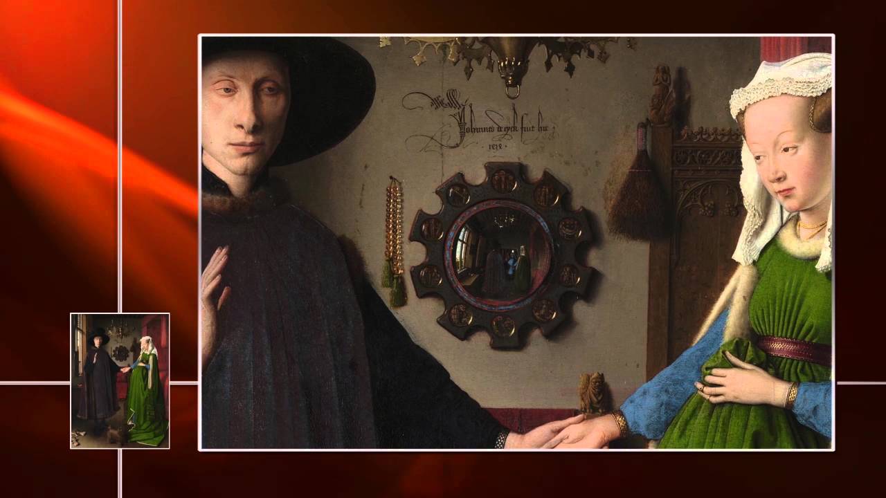 JAN VAN EYCK - EL MATRIMONIO ARNOLFINI  (Colección OBRAS MAESTRAS DE LA PINTURA UNIVERSAL)