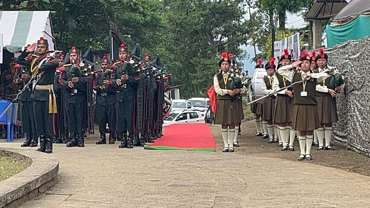 School Pipe Band at the 26th Memorial Day Program of Capt. Kenguruse,MVC(P) 2025