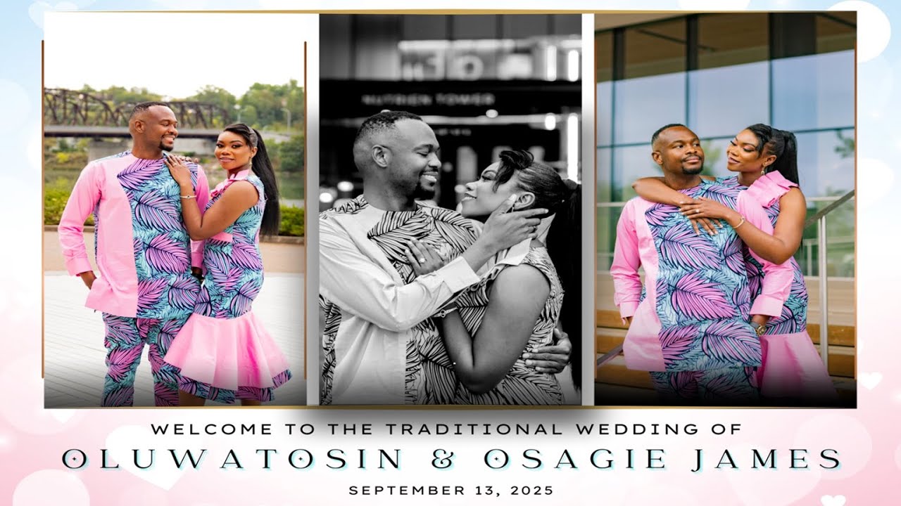 Osagie & Oluwatosin’s Traditional Wedding | September 13, 2025 | Cathedral of the Holy Family