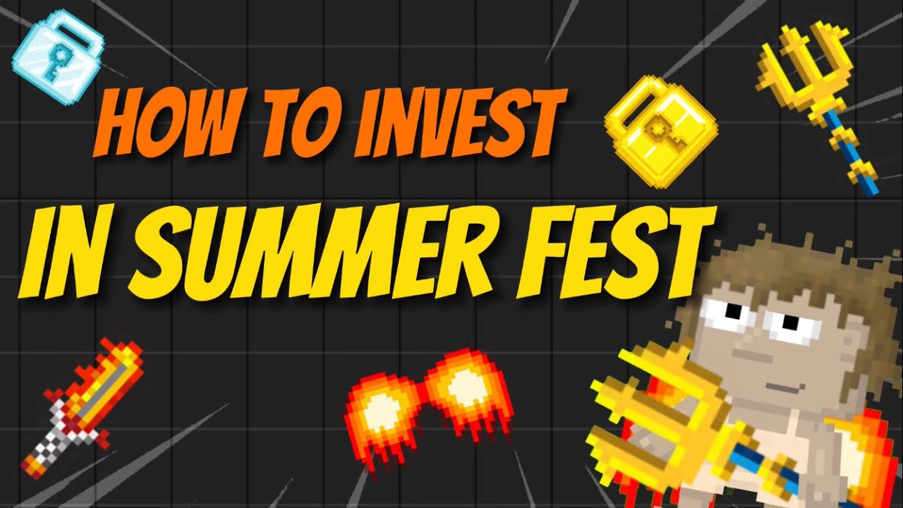 How To Invest In Summer Fest (2023, easy)  | Growtopia