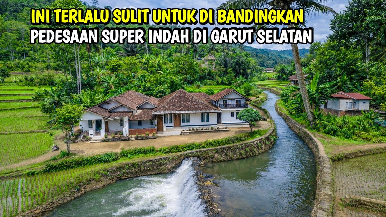 Permata Tersembunyi yang Bikin Takjub ,Bagaikan Lukisan, Pedesaan Indah Di Garut Jawa Barat