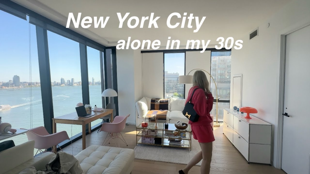 Living alone in NYC in my 30s| Rainy Day, Errands, Grocery & Vintage Shopping 纽约独居，雨天宅家，逛Vintage买手店