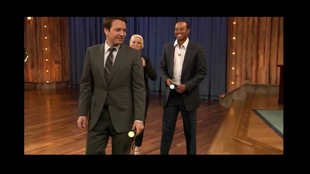 Amy Poehler & Tiger Woods 2011.03.16