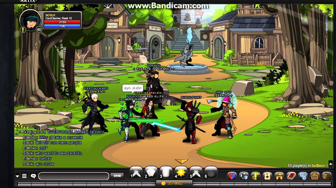 AQW Meeting Zereldo!