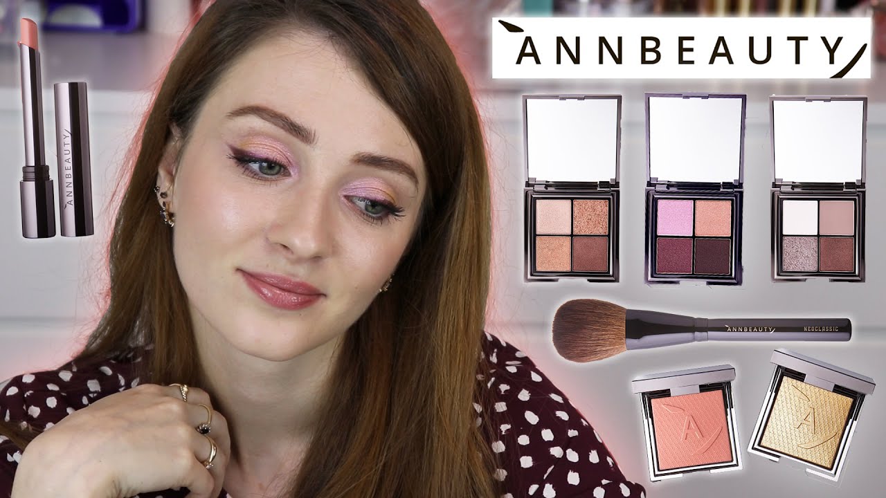 ANNBEAUTY КОСМЕТИКА И КИСТИ | Всё лицо одним брендом | Обзор, свотчи, макияж