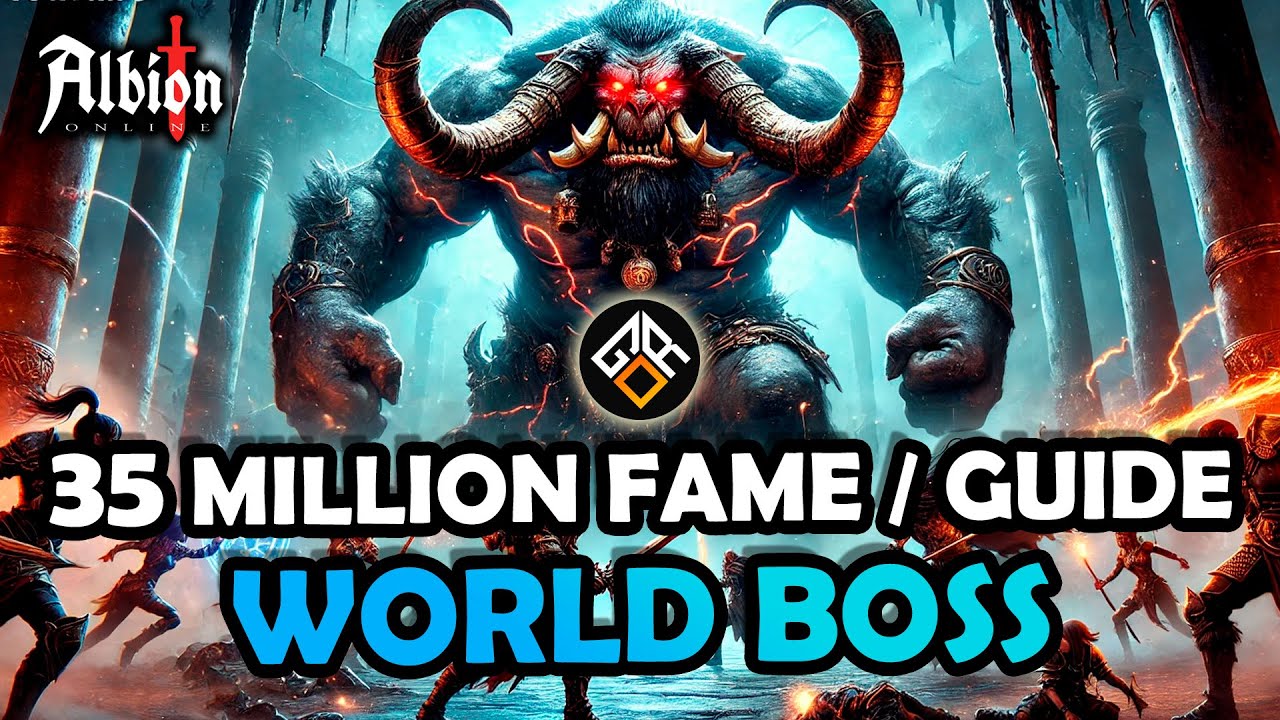 WORLD BOSS: Guide & 35 MILLON YELLOW FAME FARM | Gordinh - ALBION ONLINE
