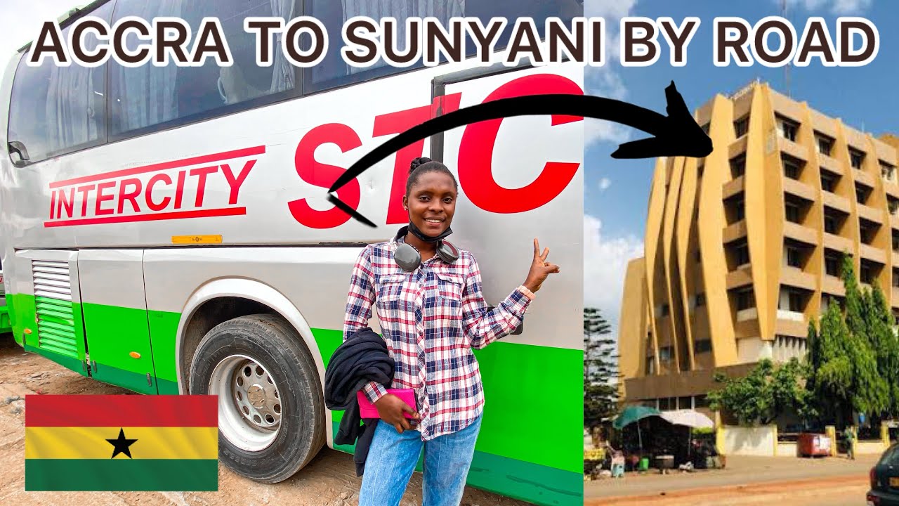 ROAD-TRIP FROM ACCRA TO SUNYANI THROUGH KUMASI USING STC BUS, 2025