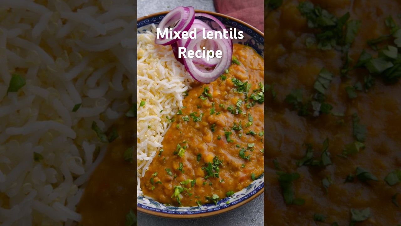 Mixed Lentils Recipe |Indian Comfort Dal for Weeknight Dinner 