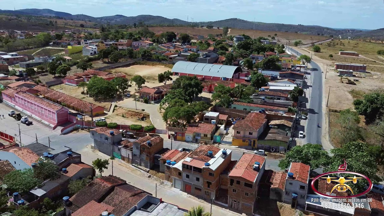Angelim - Pernambuco Brasil - visto de cima em 4K - FIMI X8 SE
