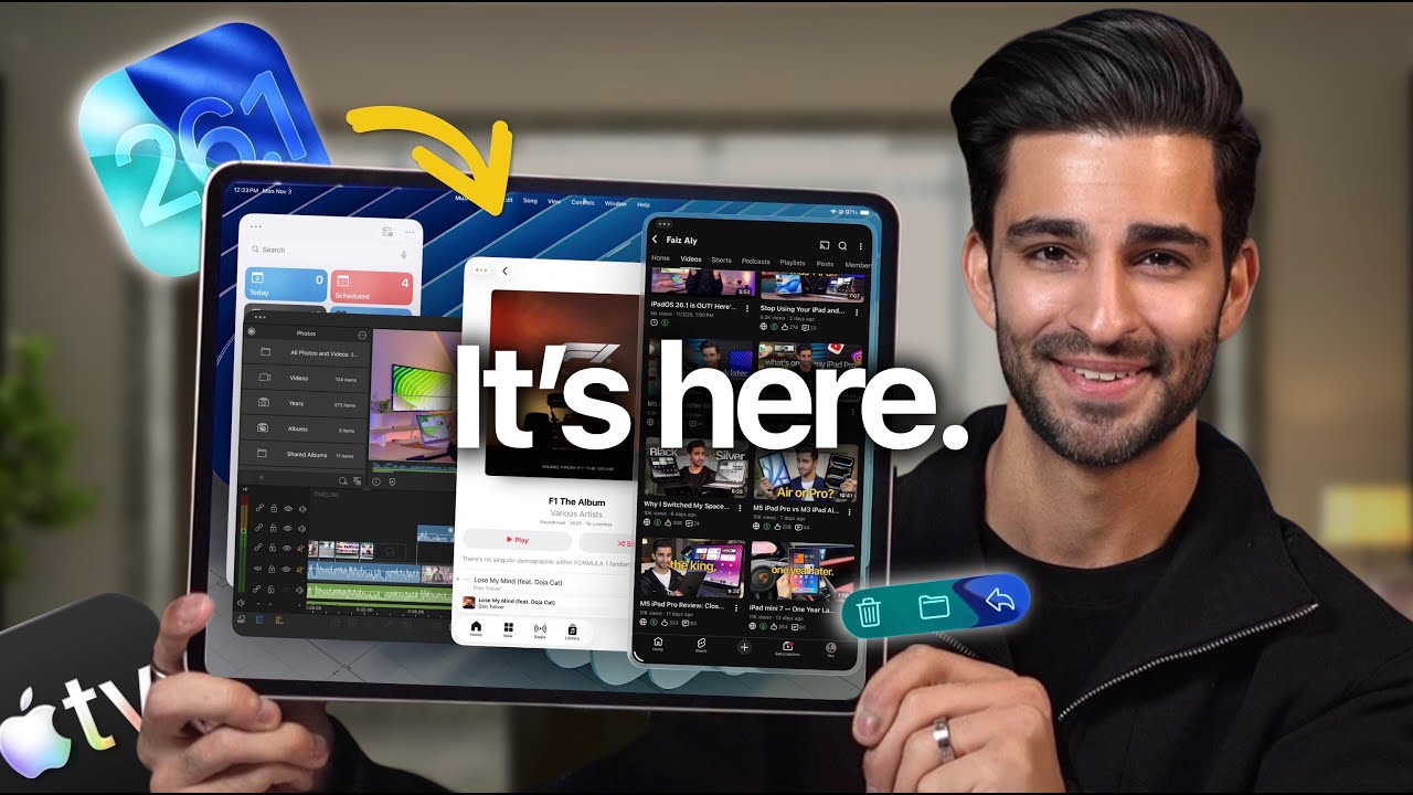 iPadOS 26.1 уже вышла! Всё новое &mdash; Slide Over, Liquid Glass и скрытые сюрпризы! ✨
