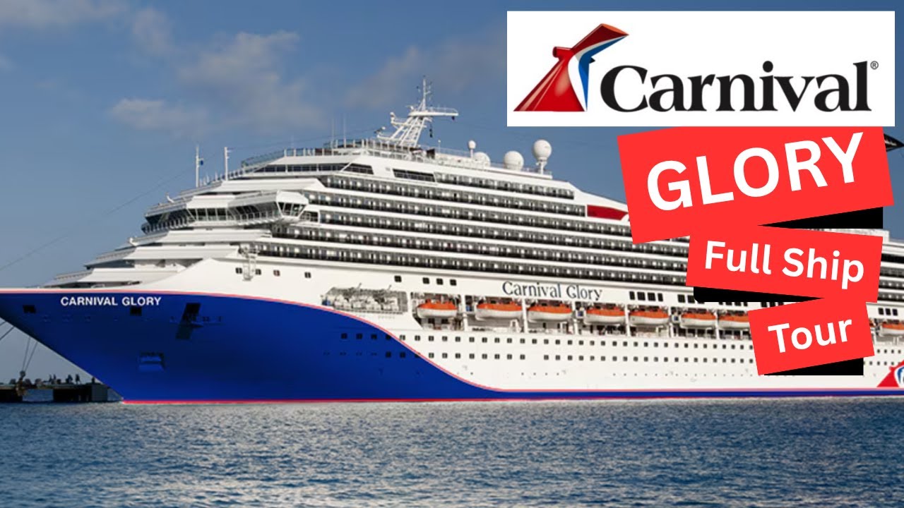 Carnival Glory Full Ship Tour