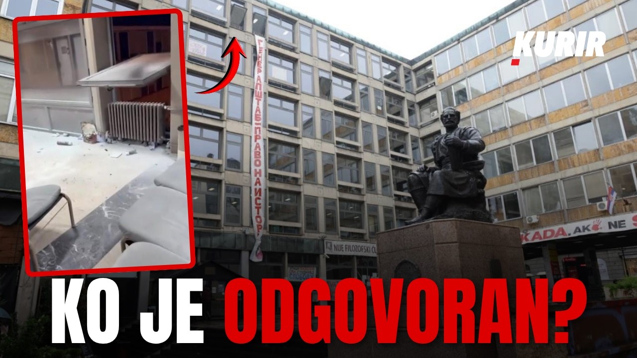 Tragedija na Filozofskom fakultetu kao posledica rasula i anarhije izazvane blokadama