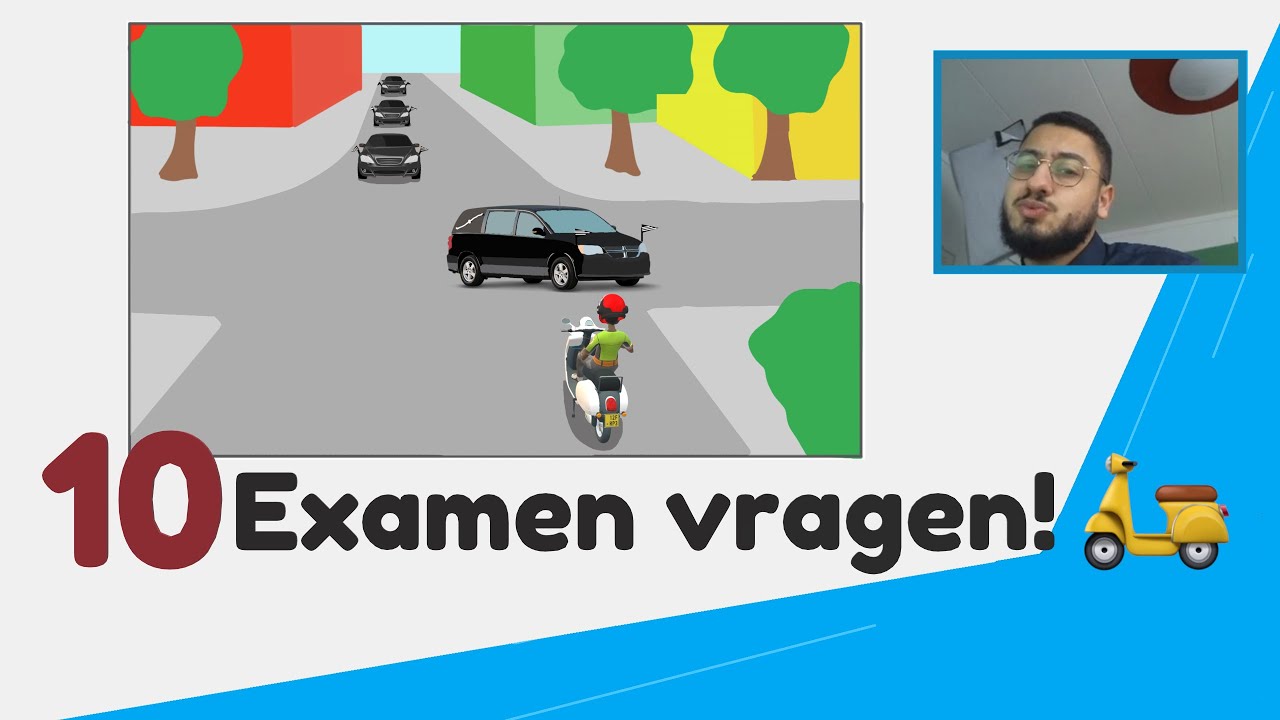 10 CBR Bromfiets Theorie Examen vragen!🛵(2022)