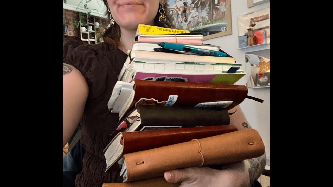my journal eco-system [ASMR] 📔✒️✩°｡ ⋆