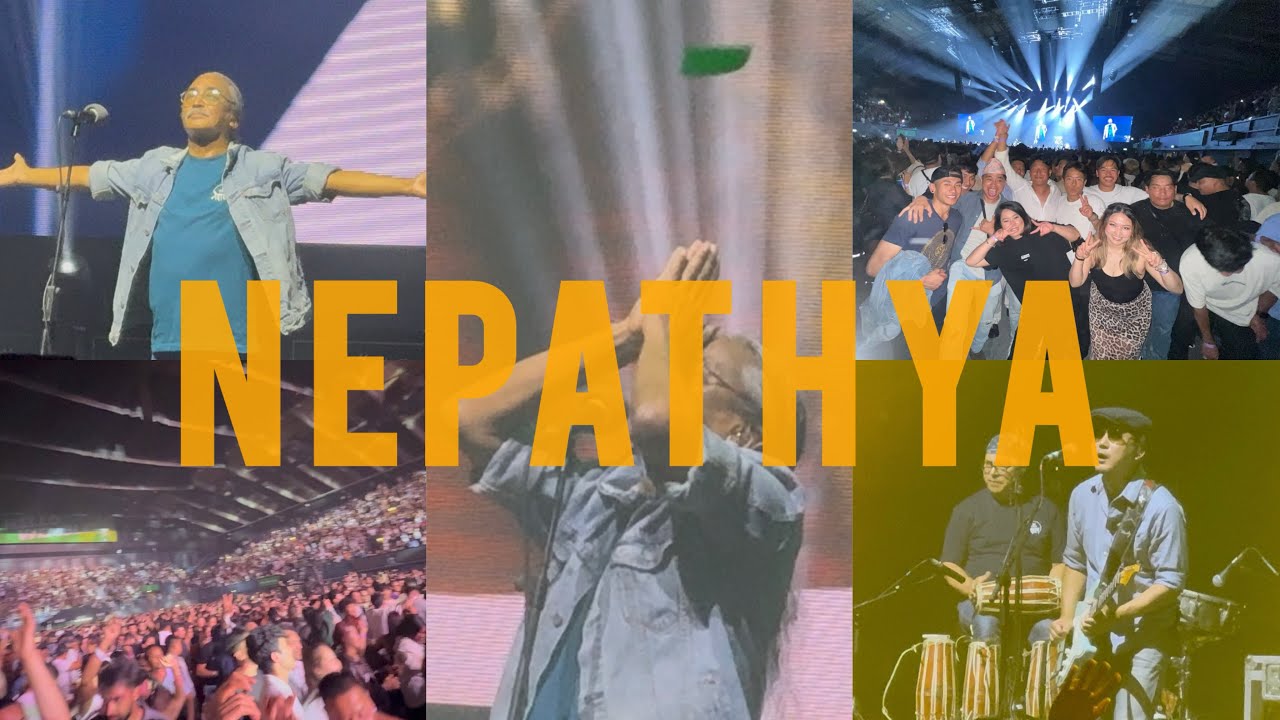 नेपथ्य LIVE CONCERT 2025 🔥 | WEMBLEY ARENA LONDON 🇬🇧| LEGENDARY NEPALI 🇳🇵BAND #nepathya #vlog 