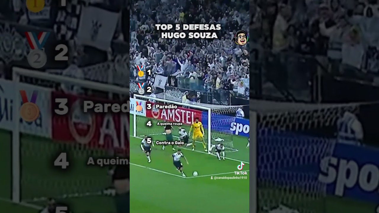 Top 5 defesas do Hugo Souza! 