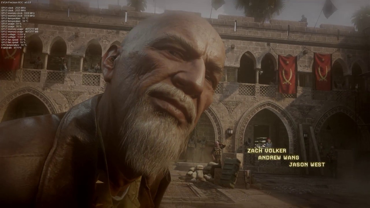 Call of Duty Modern Warfare Remastered - President Al-Fulani Execution scene GTX 1080 1440p