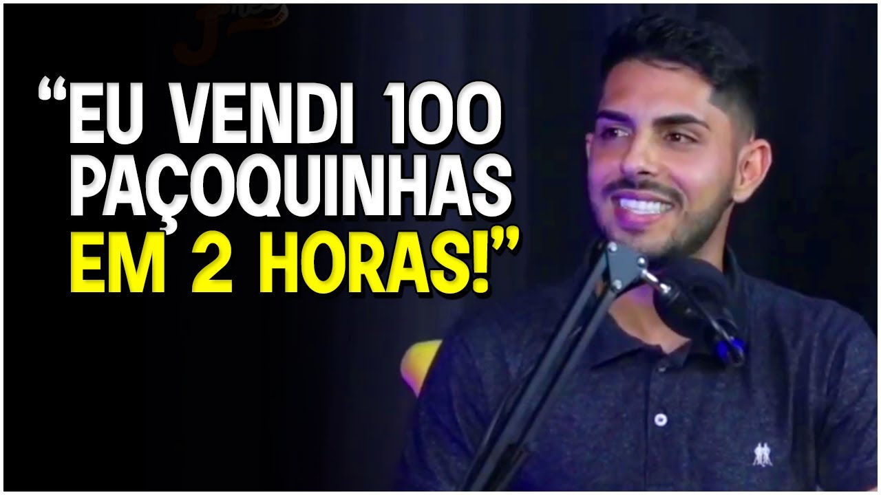 MEU PRIMEIRO DIA DE VENDAS NA RUA