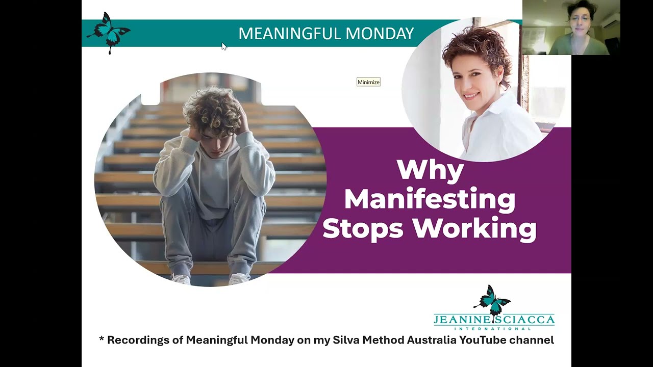 Why Manifesting STOPS Working