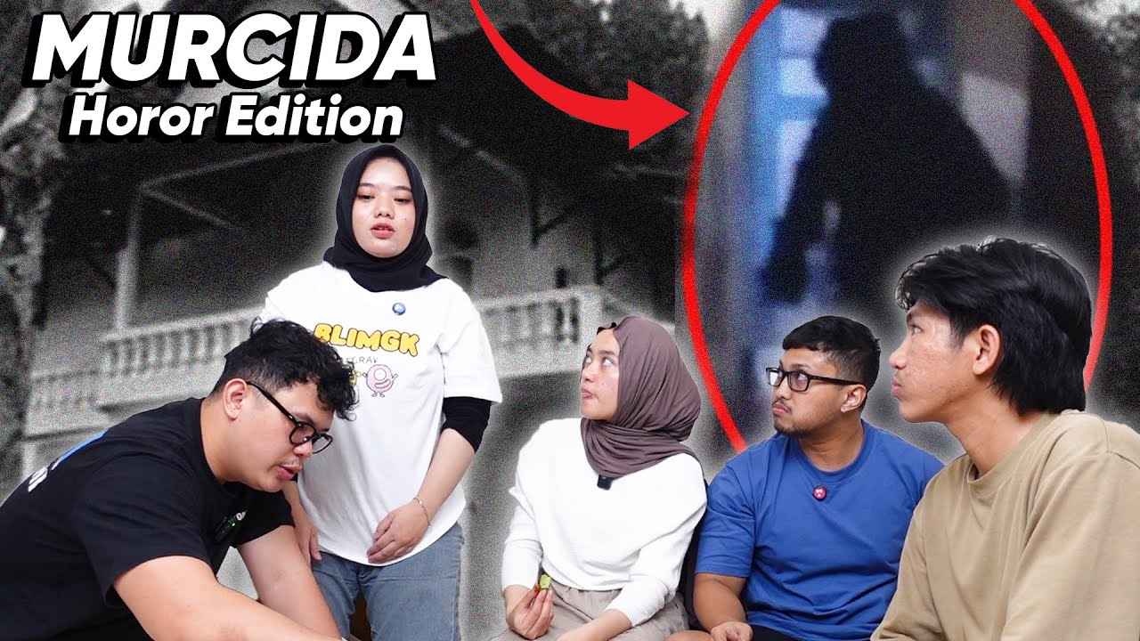 #MURCIDA AYNUR DI GANGGUIN MAKHLUK TINGGI BESAR DI VILLA !!