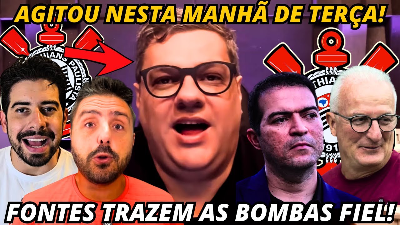 🚨MANHÃ QUENTE FIEL! NOTÍCIA FRESCA DIRETO DA FONTE DO TIMÃO! SAMIR E AS NOTÍCIAS DO CORINGÃO DE HOJE