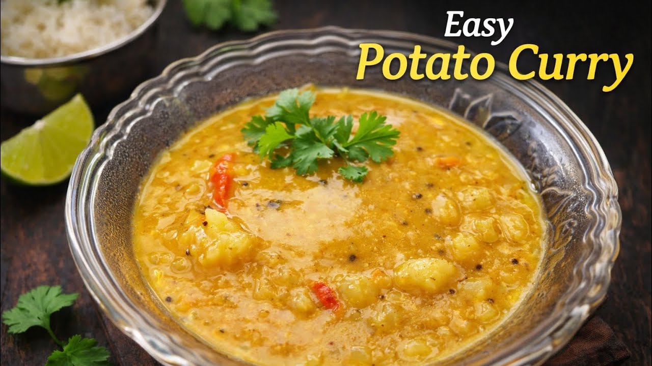 Quick Potato Curry in 20 Minutes 🔥