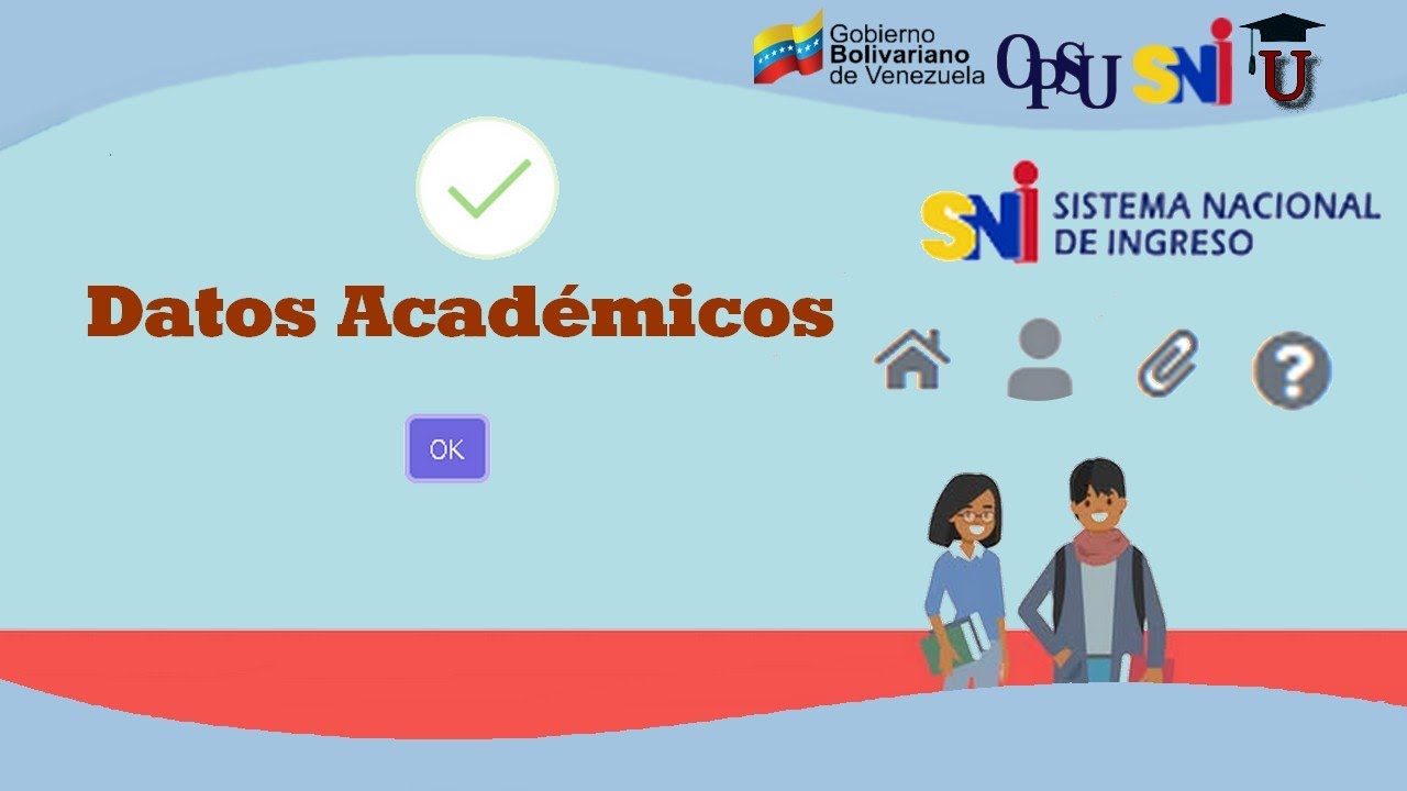 Registro Datos Académicos(SNI-OPSU)