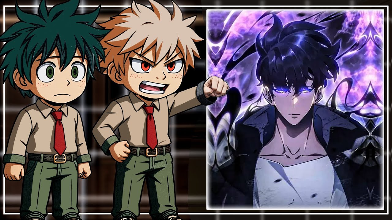 Class 1A React To Jin Woo As New Pro Hero // MHA // Gacha Club