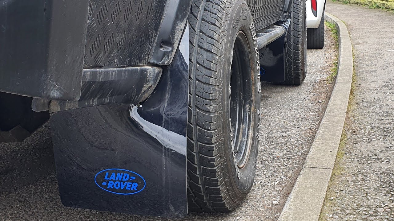 Fitting Rallyflapz Mud Flaps on my Discovery 2