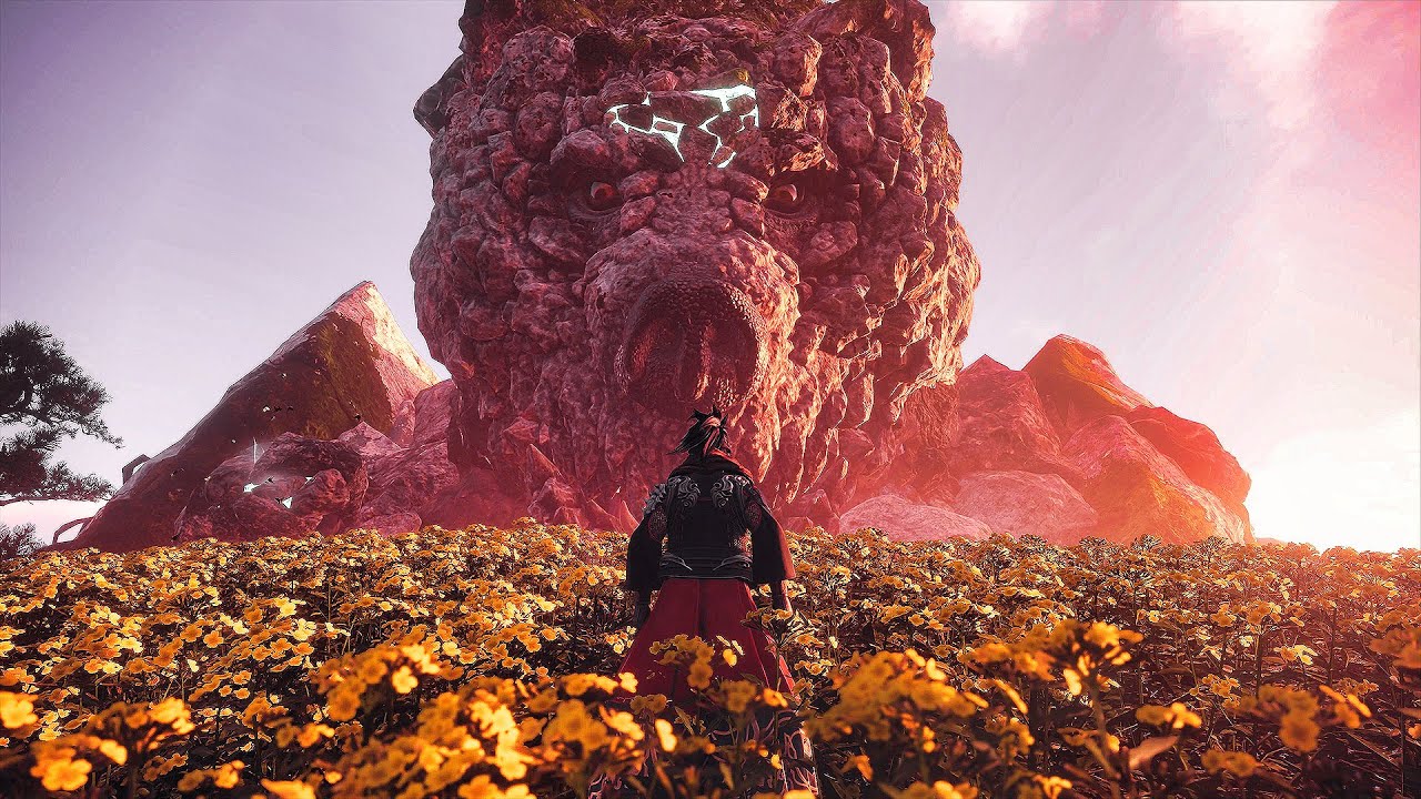 Wild Hearts - Earthbreaker Boss Fight (Giant Colossus Bear)