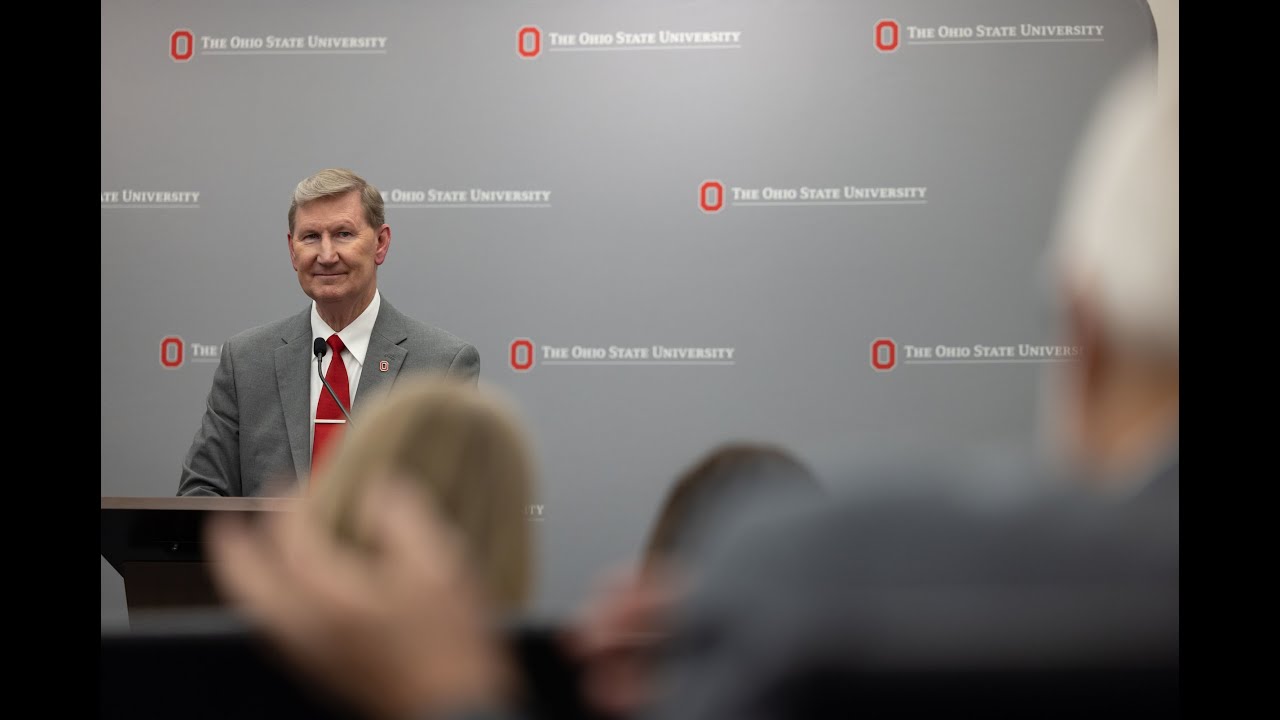 Incoming President Walter “Ted” Carter Jr. Speaks with Media