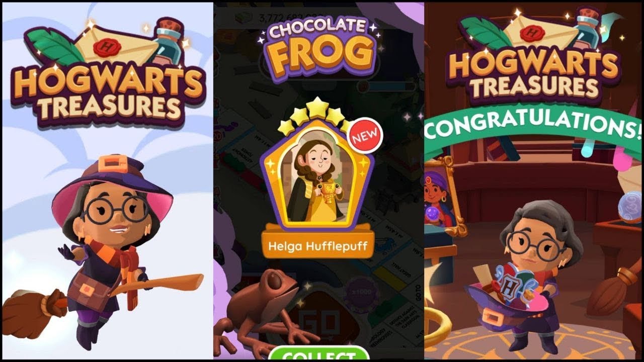 MonopolyGo! HOGWARTS TREASURES✅| 🍫🐸 | x1000 #gameplay #giveaway #monopolygo @monopolygo @Monopoly_xD