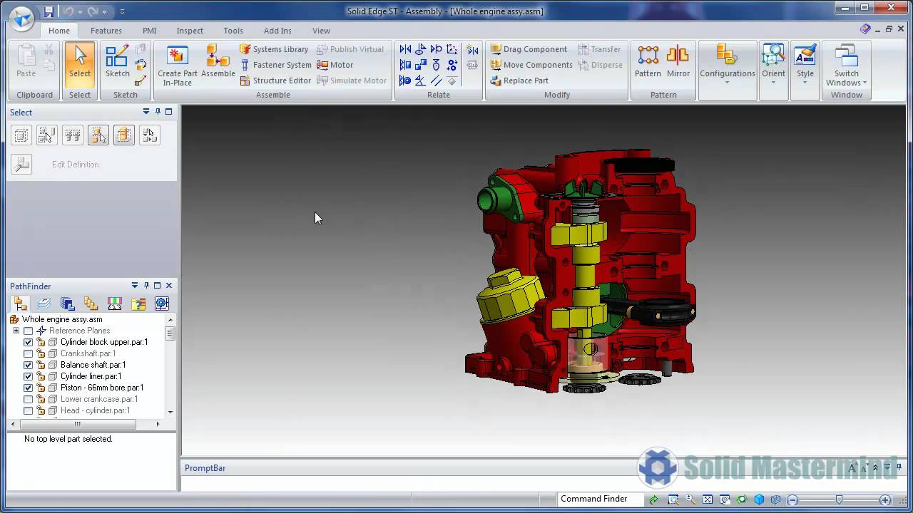 Solid Edge Assembly Top Tips : How To Use Display Configurations