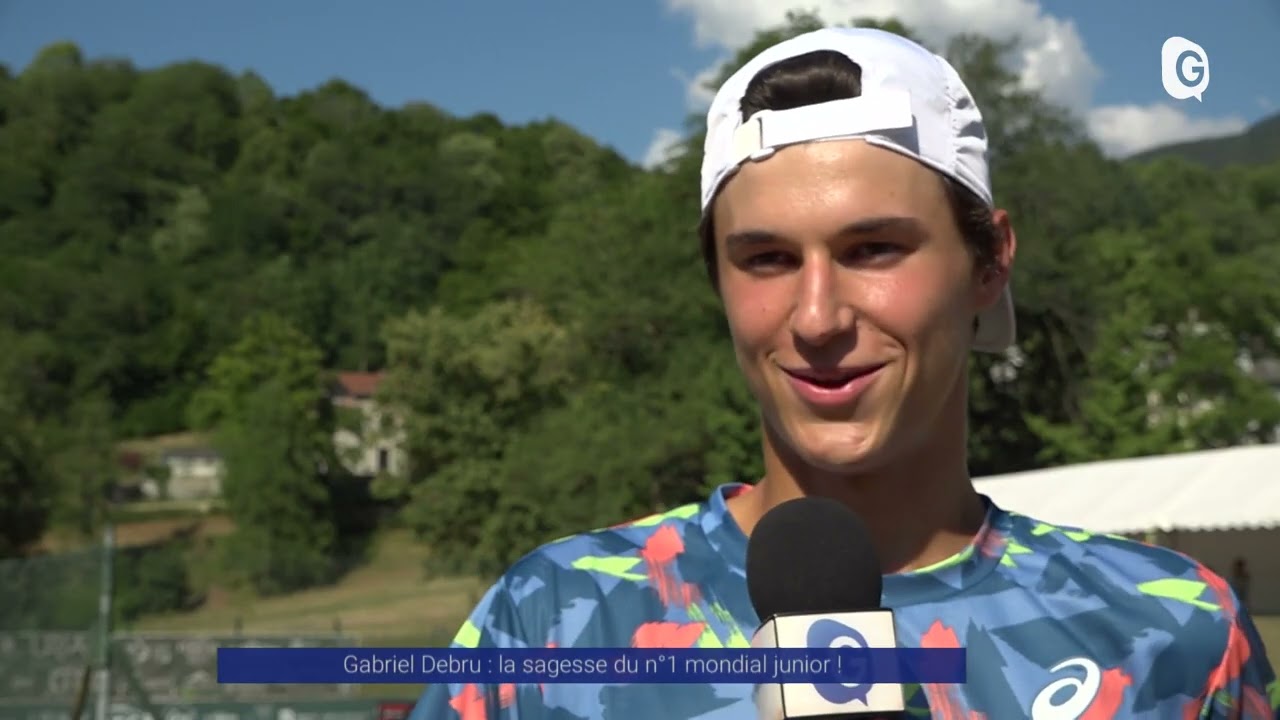 Reportage - Gabriel Debru : la sagesse du numéro 1 mondial junior !