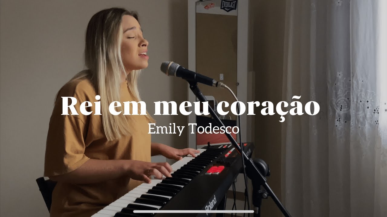 Rei em meu coração + Espontâneo - Dunamis Music (Cover Emily Todesco)