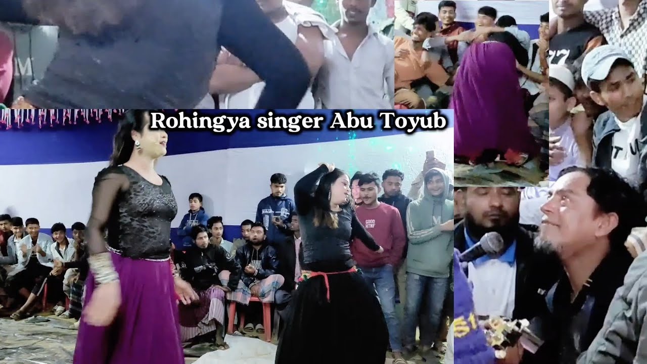 Rohingya singer Abu Toyub 🎶🪕🪕🪕👯‍♂️