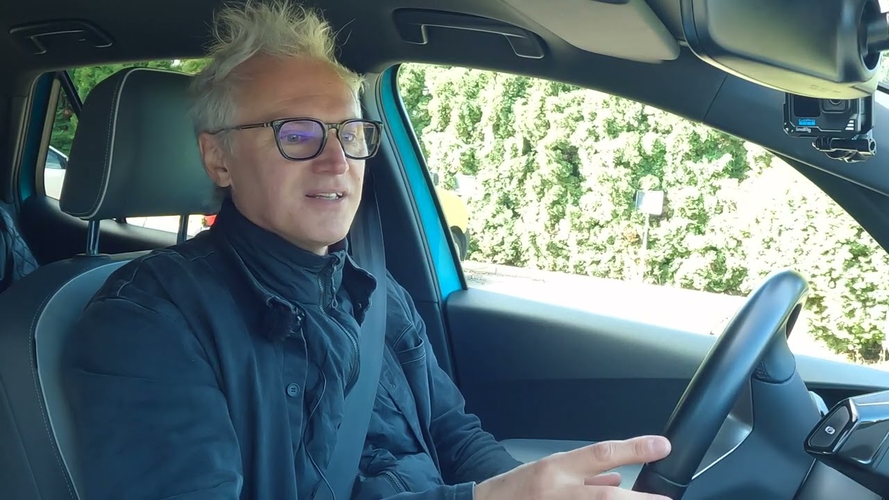 Vadīšanas eksāmens ar elektroauto