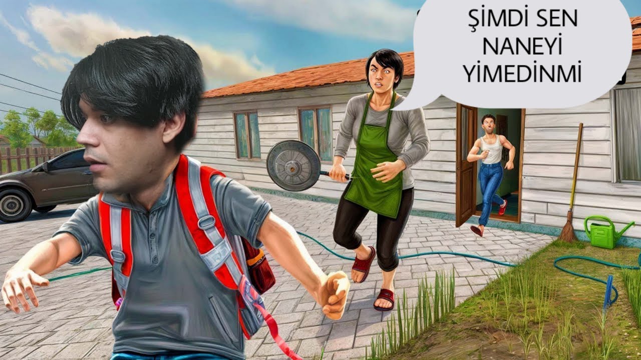 BASKICI AİLEDEN KAÇMAK..! Part 1- Schoolboy Runaway türkçe gameplay