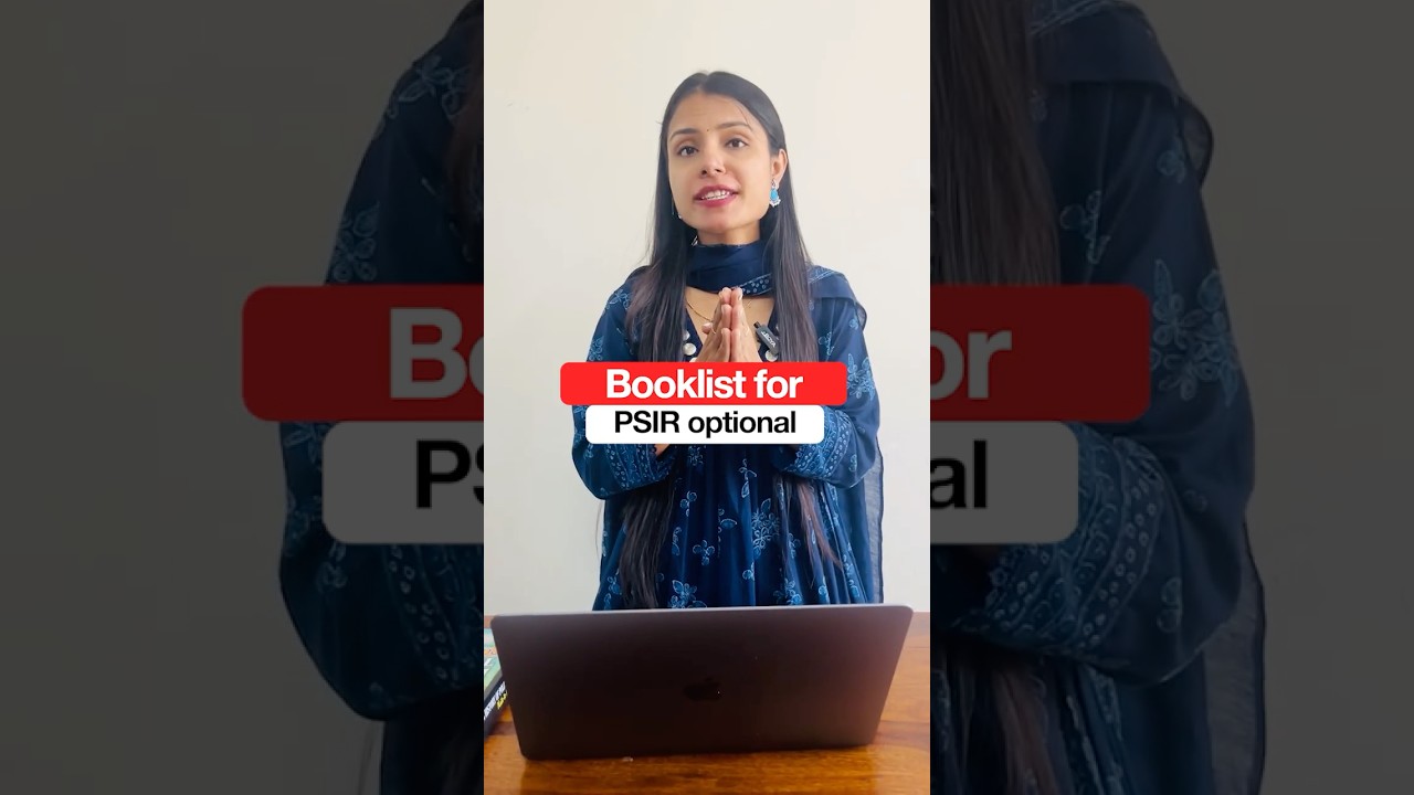 Booklist for PSIR optional paper 1 | UPSC CSE 2027/28