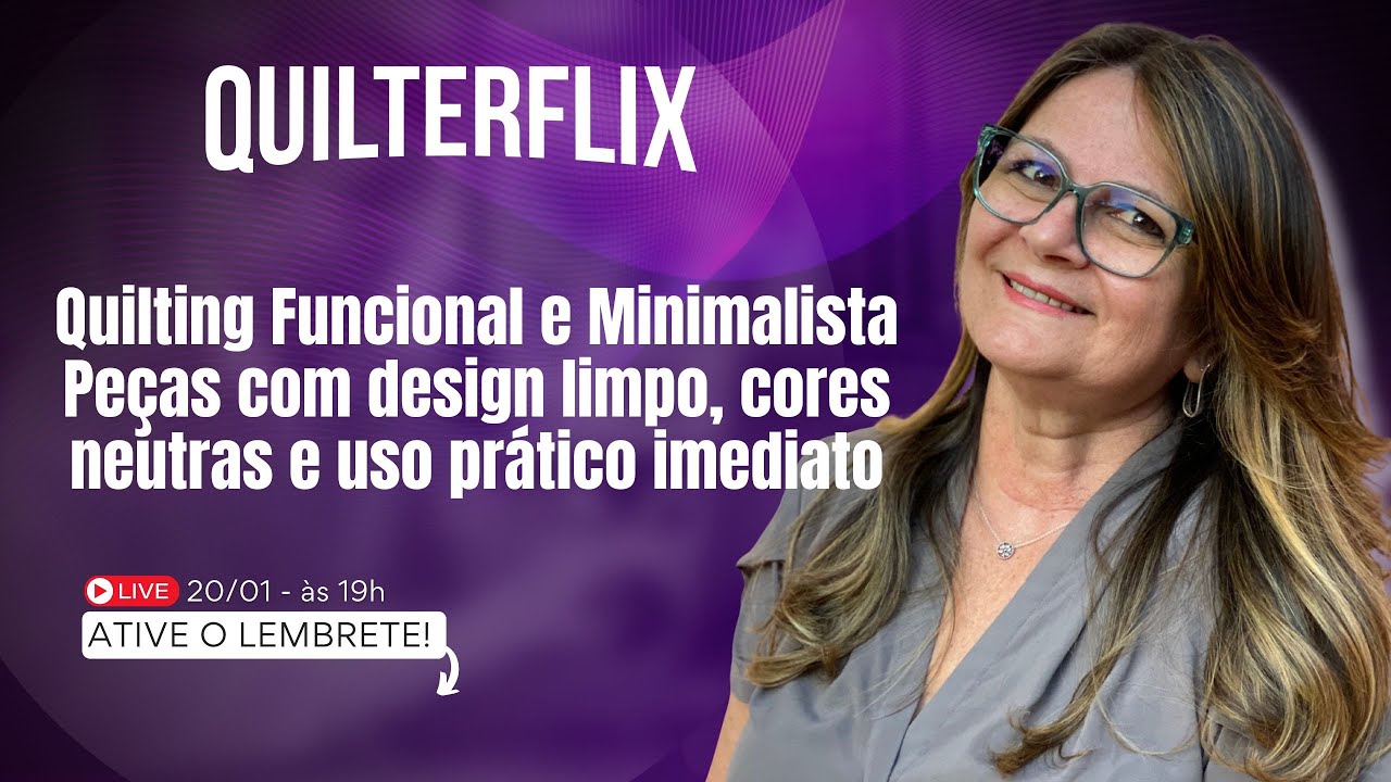Quilting Funcional e Minimalista - Peças com design limpo, cores neutras e uso prático imediato 📱