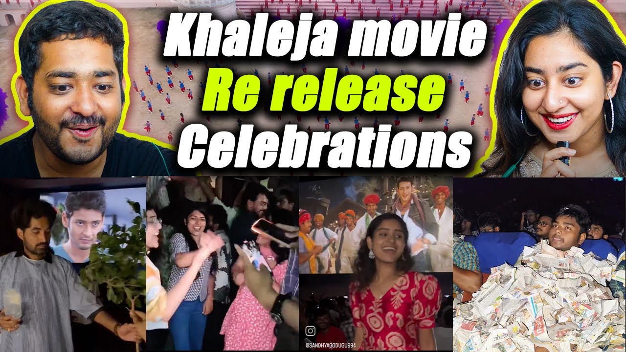 Mahesh Babu's Khaleja movie re release Theatre response Reaction