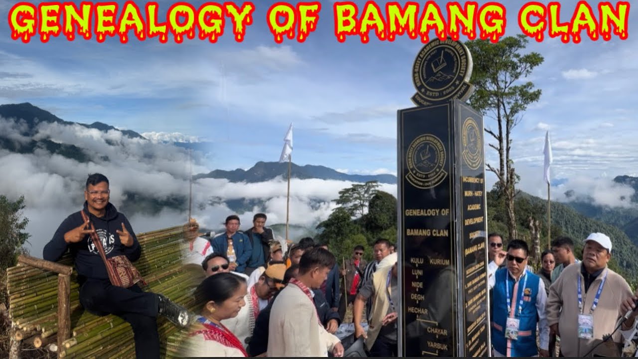 Inauguration of Genealogy Stone of Bamang Clan im Langbang Village, KuryKumey Arunachal Pradesh 