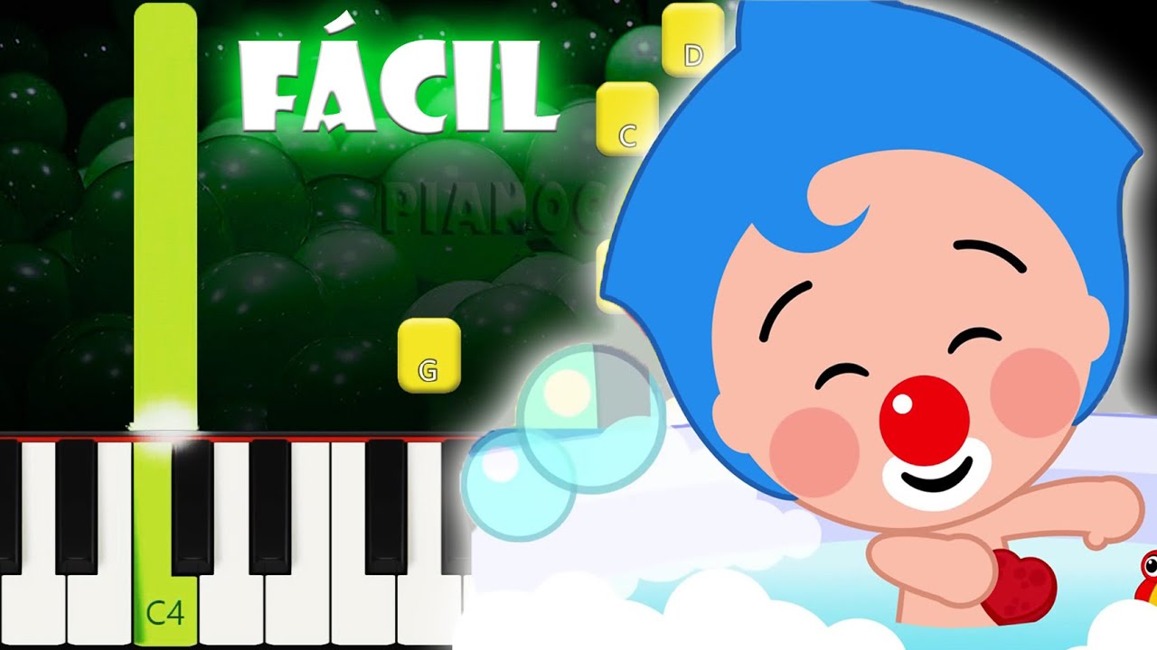 A Bañarme | Piano Tutorial FÁCIL | Cover | Karaoke