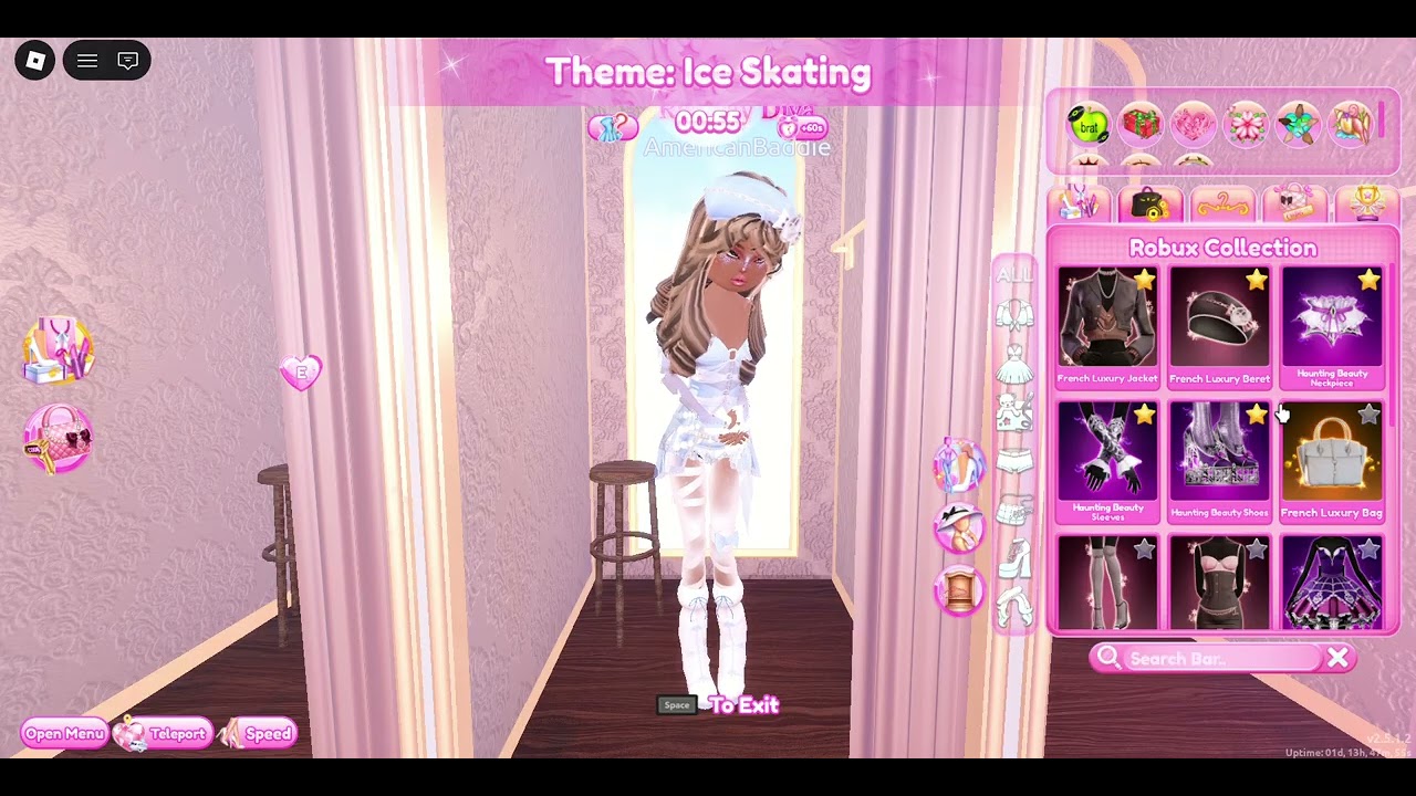 first vid theme was ice skating