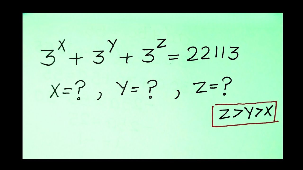 Germany | A Nice Algebra Problem | Math Olympiad |