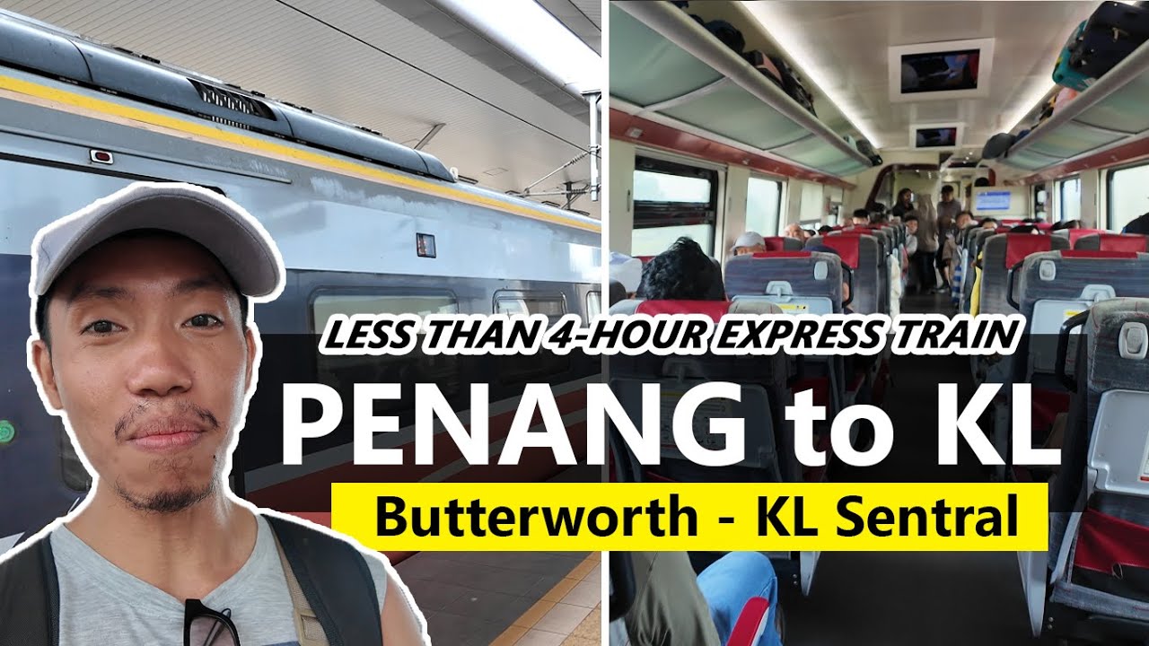 Поездка на поезде из Пенанга в Куала-Лумпур | 🇲🇾 Поезд ETS Express из Баттерворта до KL Sentral —...
